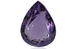 42,45ct Amethyst Tropfen int.purple  | Edelsteine Amethyste, für Vergrösserung bitte hier klicken!