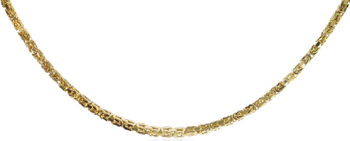 Massives Goldcollier, Königskette in 14kt Gelbgold 50cm, für Vergrösserung bitte hier klicken!