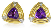 Diamant-Ohrringe, Diamant-Ohrstecker, Ohrringe mit Brillanten, Gold-Creolen | Nachlaß und Erbschaft Schmuck kaufen - verkaufen