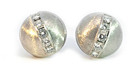 Diamant-Ohrclips Weißgoldboutons mit 1,62ct Diamanten, für Vergrösserung bitte hier klicken!