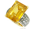 Smaragd-Saphir-Goldring,  Brillantring, Diamantring | echt goldene Ringe | Schmuck kaufen - verkaufen