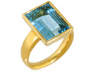 Goldring mit Saphir,| echt goldene Ringe | Schmuck kaufen - verkaufen
