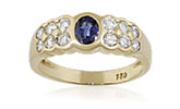 Goldring mit Brillanten, Brillantring, Solitär, Diamantring | echt goldene Ringe | Schmuck kaufen - verkaufen