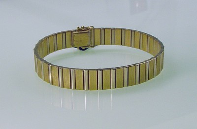 Armband Gold/Weißgold, 18 kt