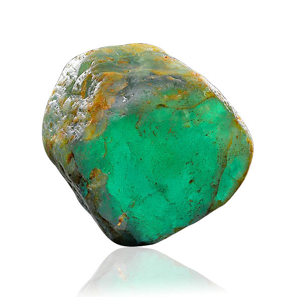 Roh-Smaragd, Kristall aus einer Flusseife in Madagaskar - 6800 Gramm